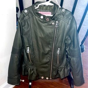Urban Republic Girls faux leather Moto jacket